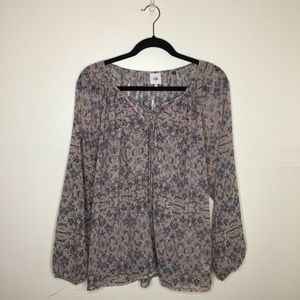 Cabi Sienna Long Sleeve Blouse